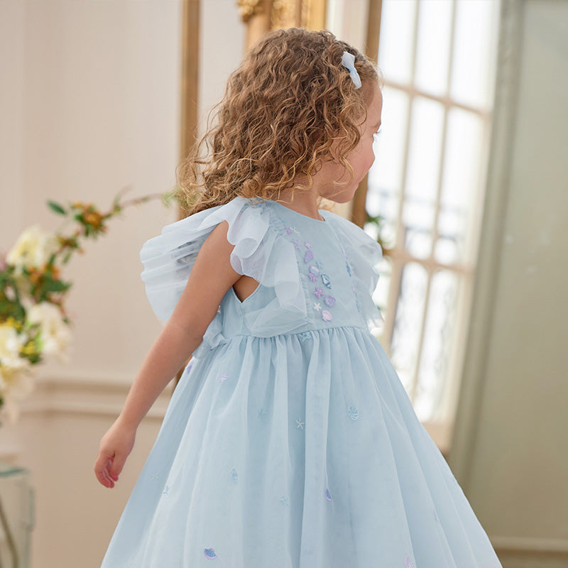 Aurora Bleu Dress