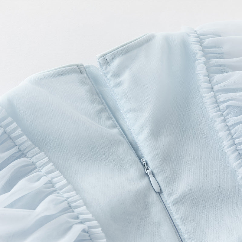 Aurora Bleu Dress