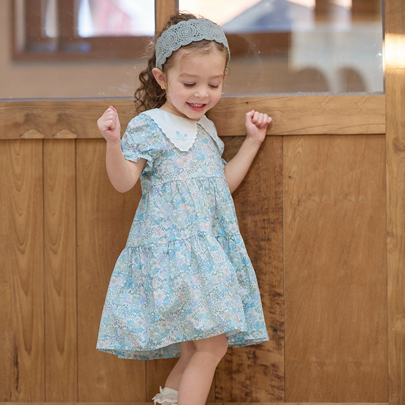Jardin Bleu Dress
