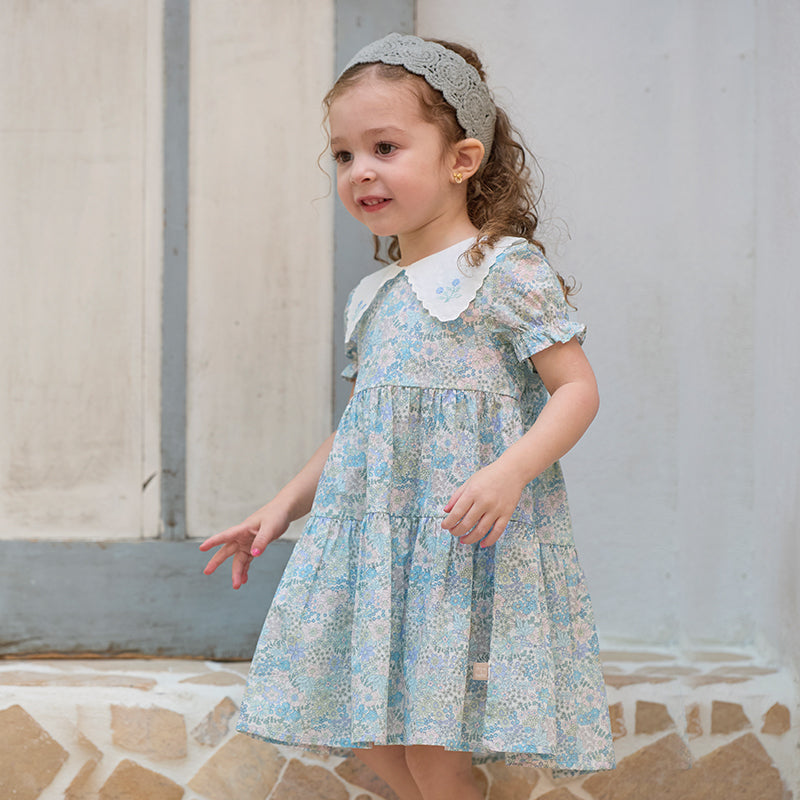 Jardin Bleu Dress