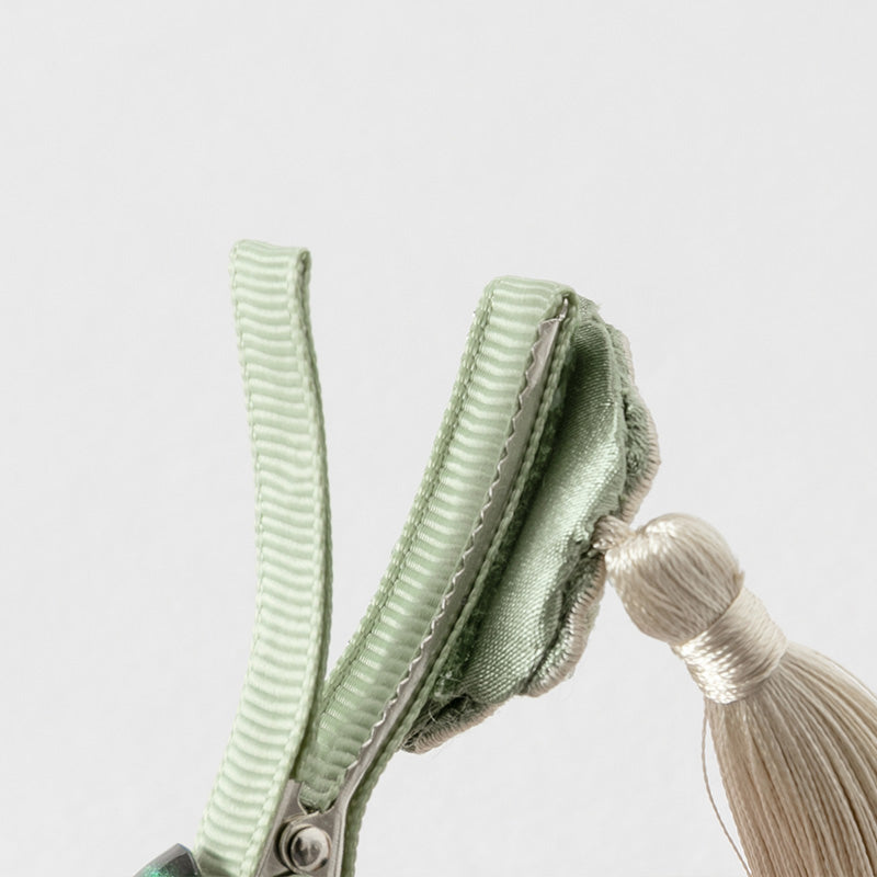 Silky Tassel Hair Clip