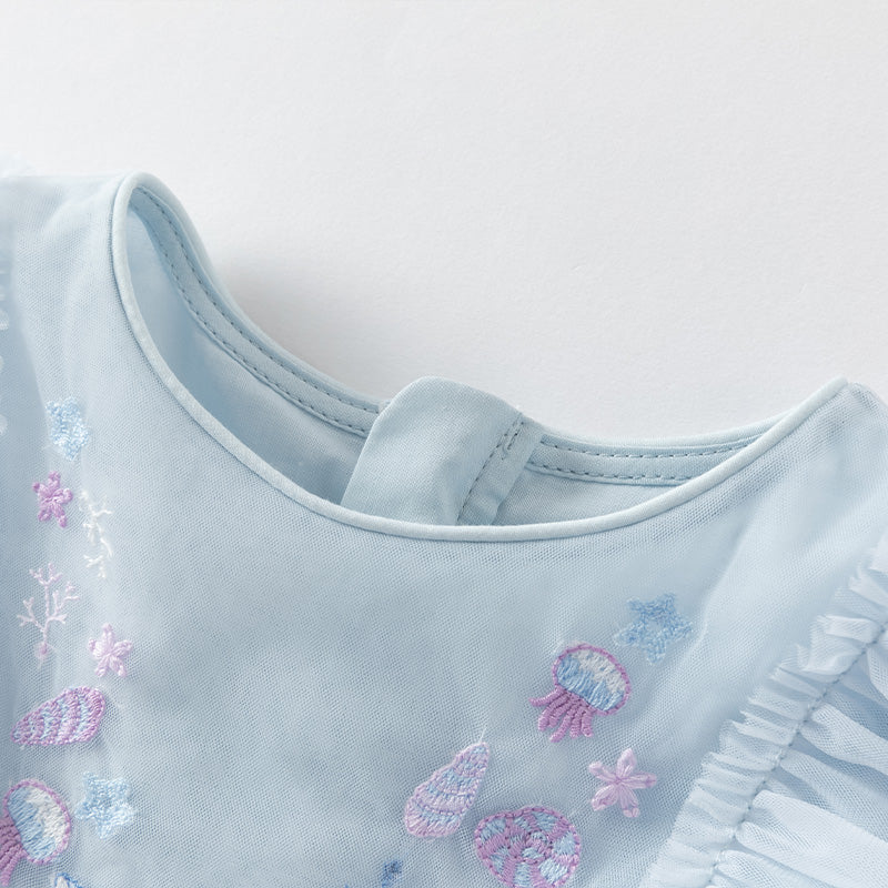 Aurora Bleu Dress