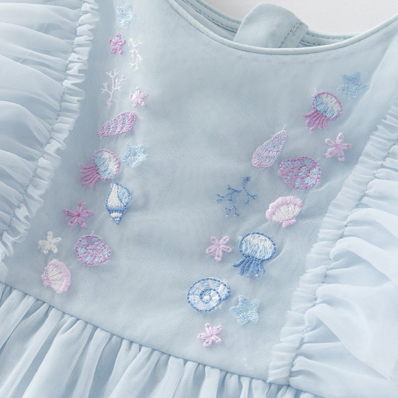 Aurora Bleu Dress