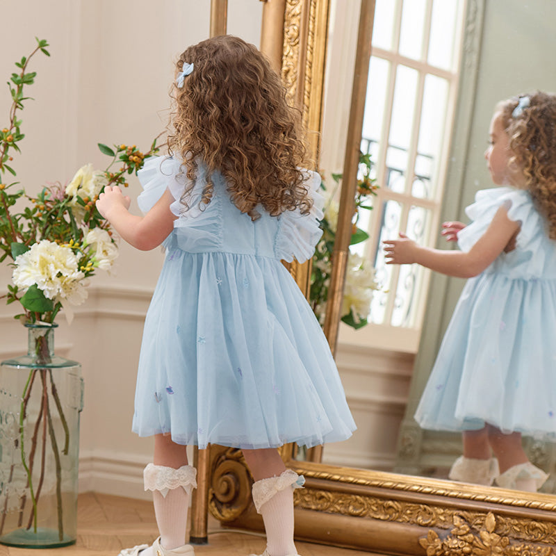 Aurora Bleu Dress