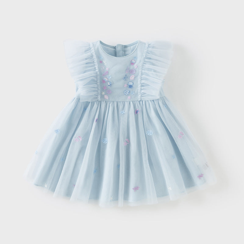 Aurora Bleu Dress