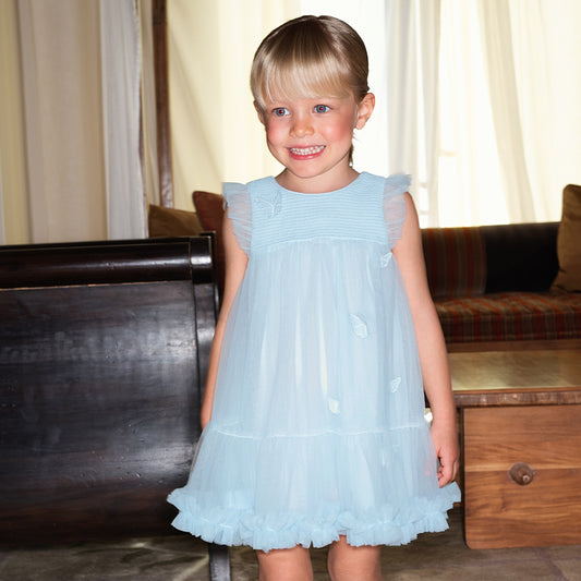 Dancing in Blue Dress