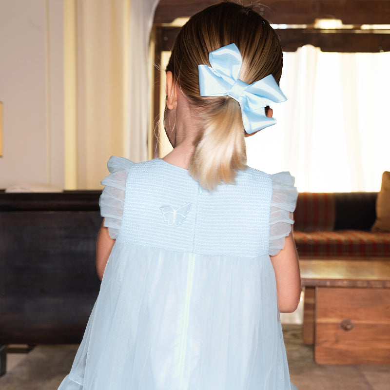 Dancing in Blue Dress