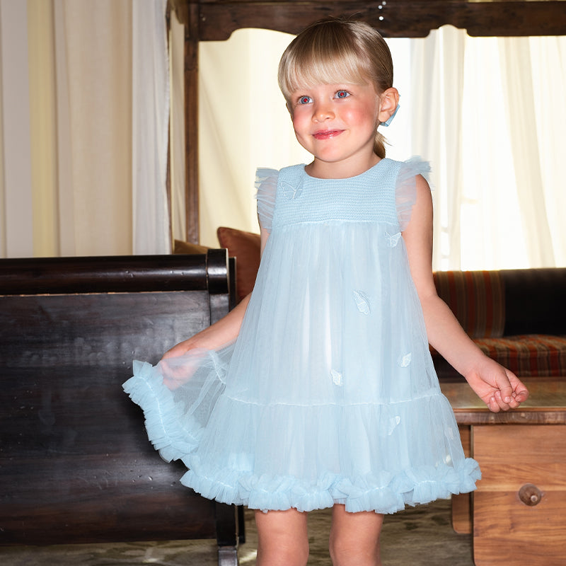 Dancing in Blue Dress