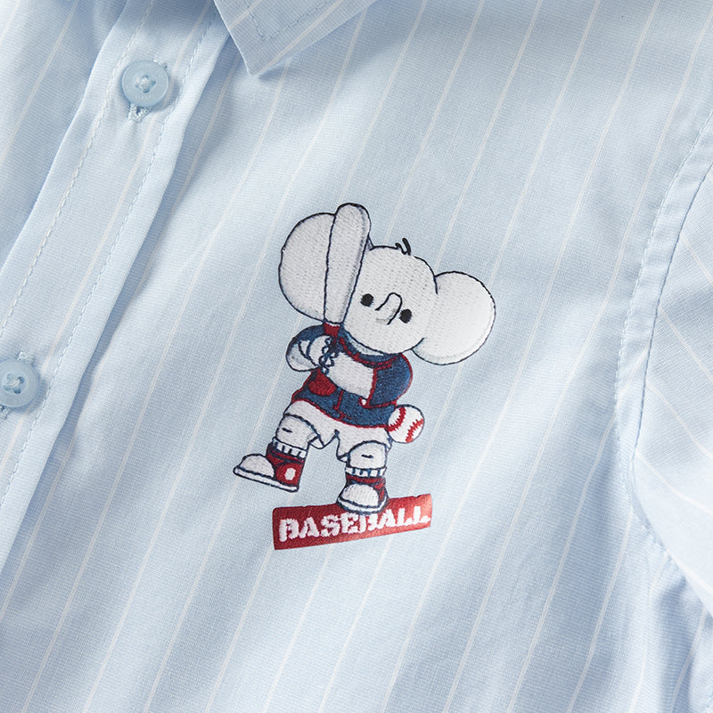 Blue Batter Shirt