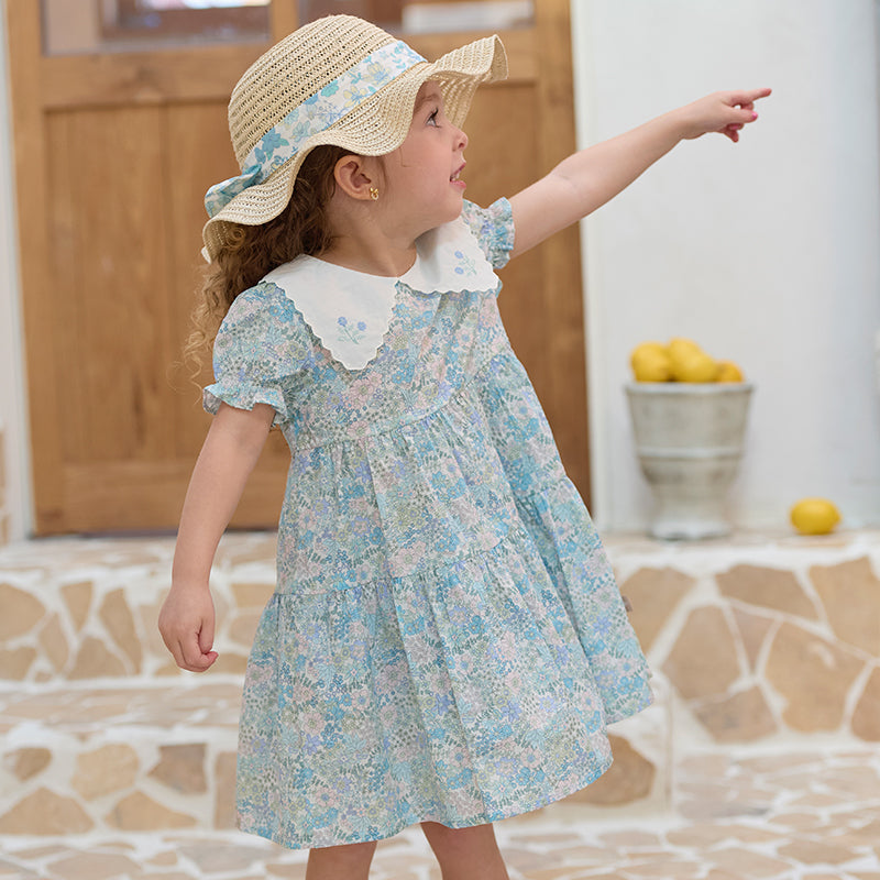 Jardin Bleu Dress
