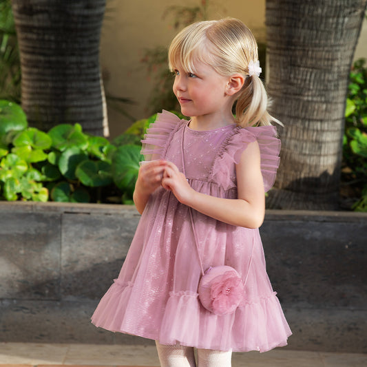 Éclat Rose Dress