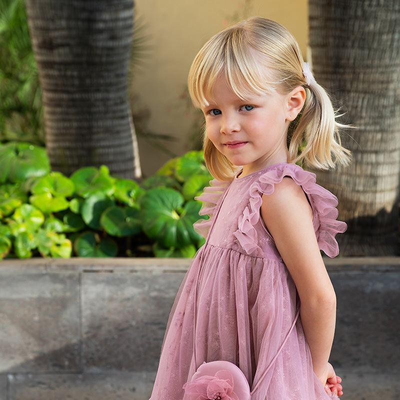 Éclat Rose Dress