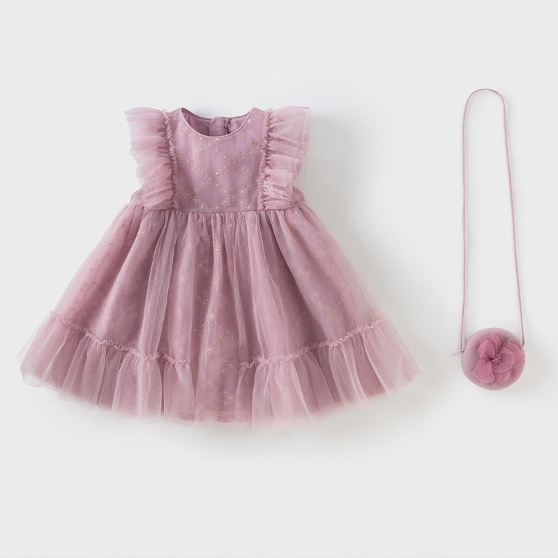 Éclat Rose Dress