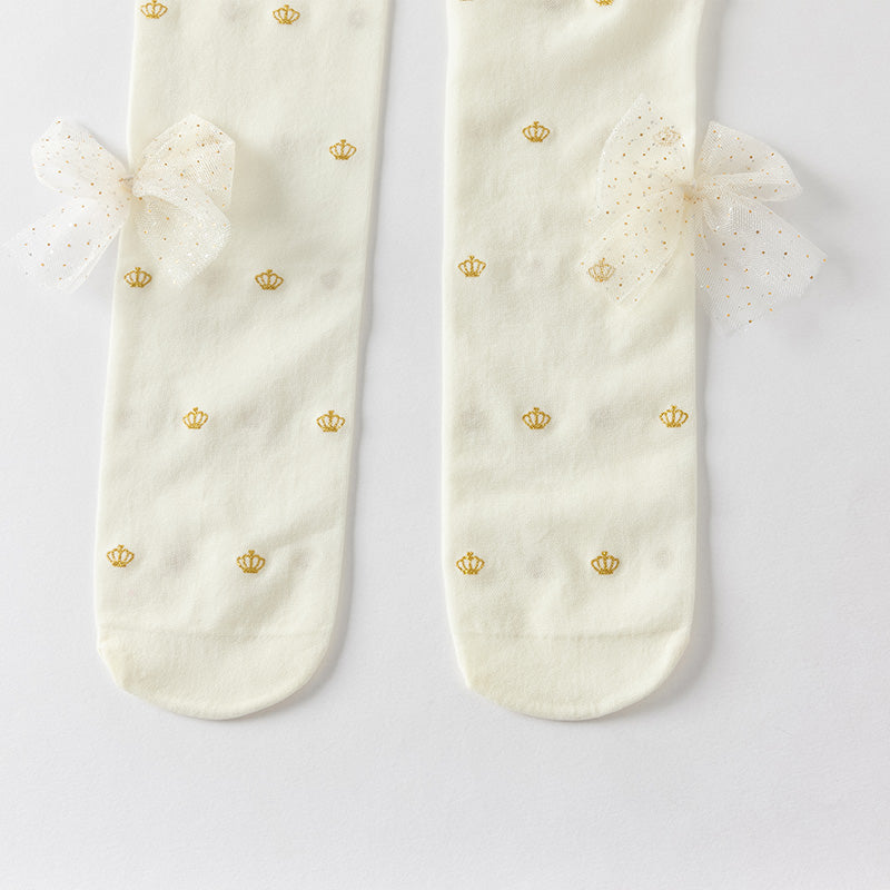 Golden Dot Pantyhose